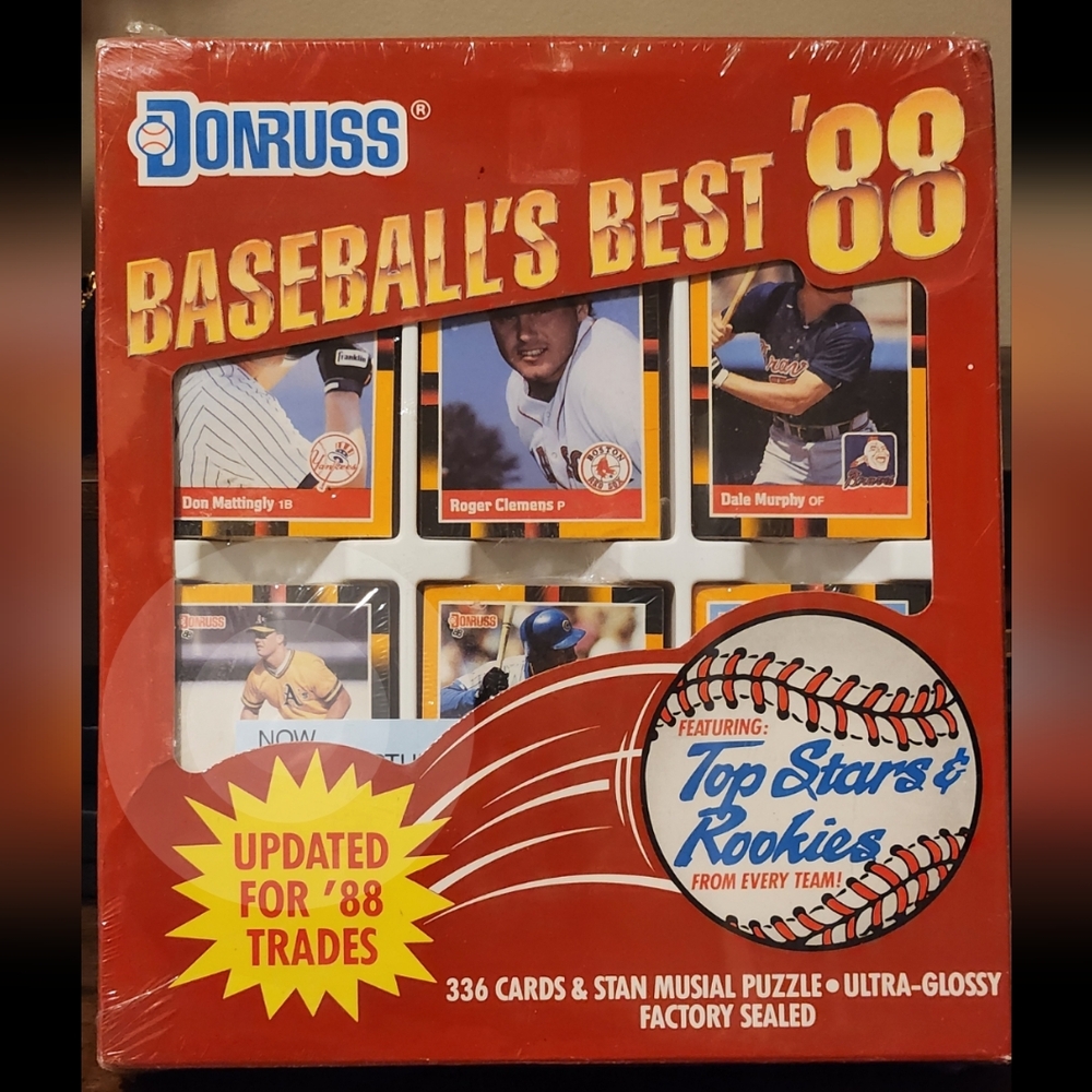 Donruss Baseball's Best '88 Collectible Box - Vintage